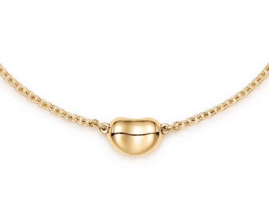 TIF34699352 light gold bean bracelet