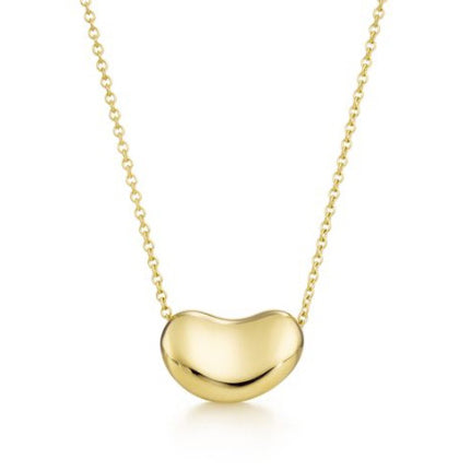 TIF40837051 light gold bean pendant