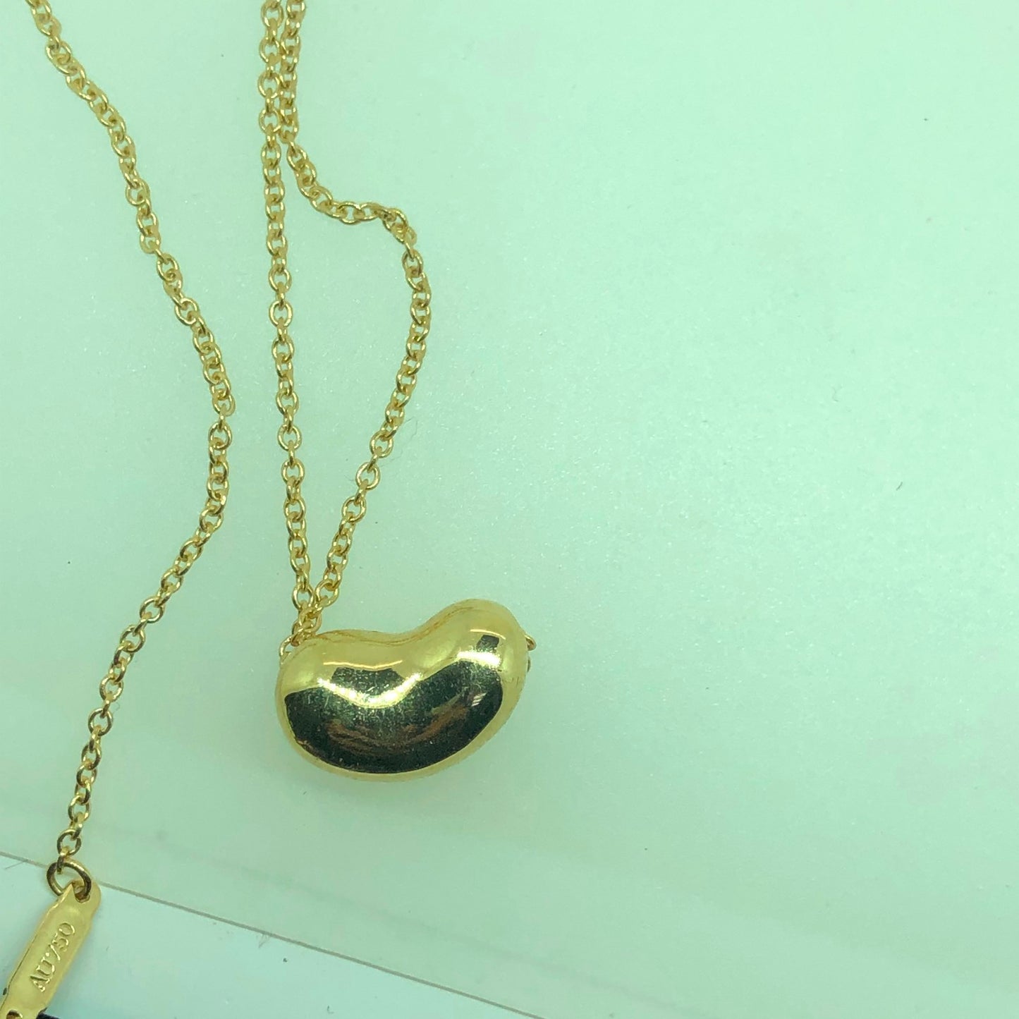 TIF61003342 guest version light gold bean pendant