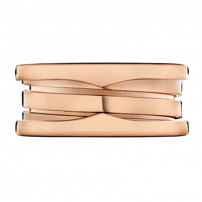 BGL-AN852405 guest version narrow version two circles light gold spring ring