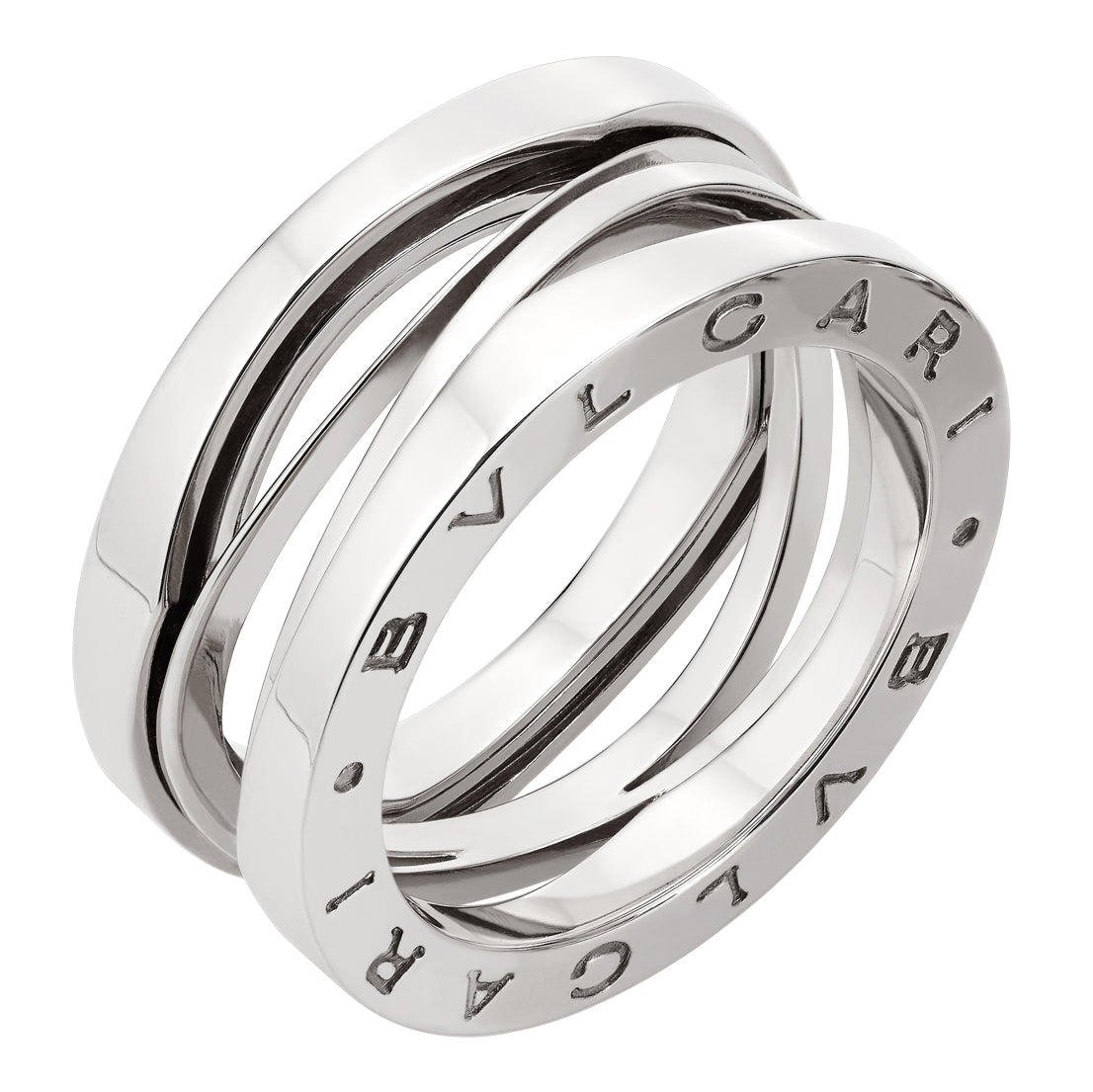BGL-AN858029 narrow version light gold streamlined hollow ring