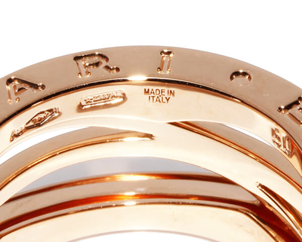 BGL-AN858029 narrow version light gold streamlined hollow ring