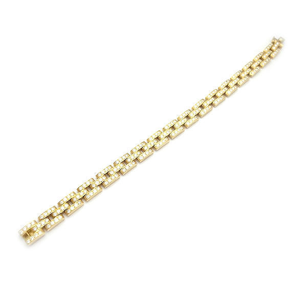 KDY-N7845235 full diamond three-row tank bracelet
