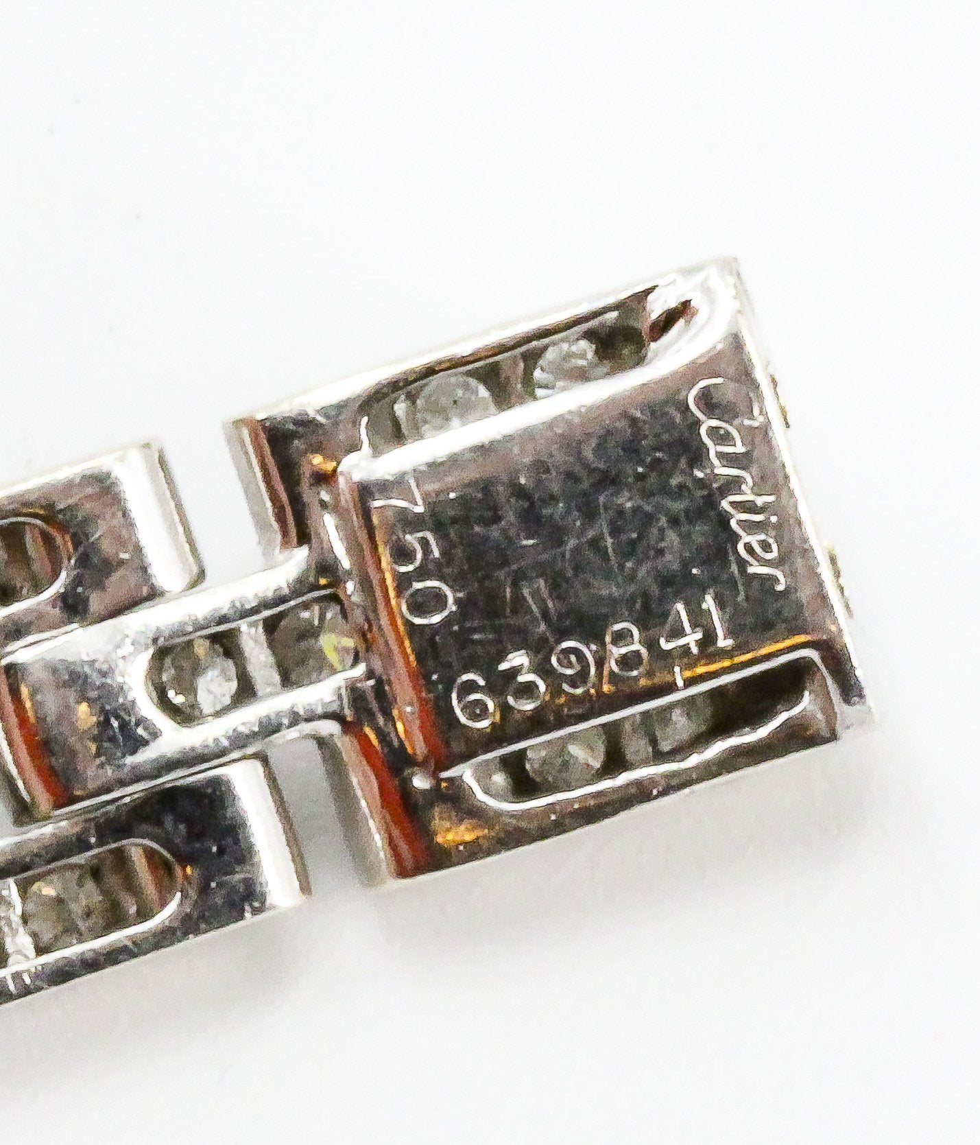 KDY-N7845235 full diamond three-row tank bracelet