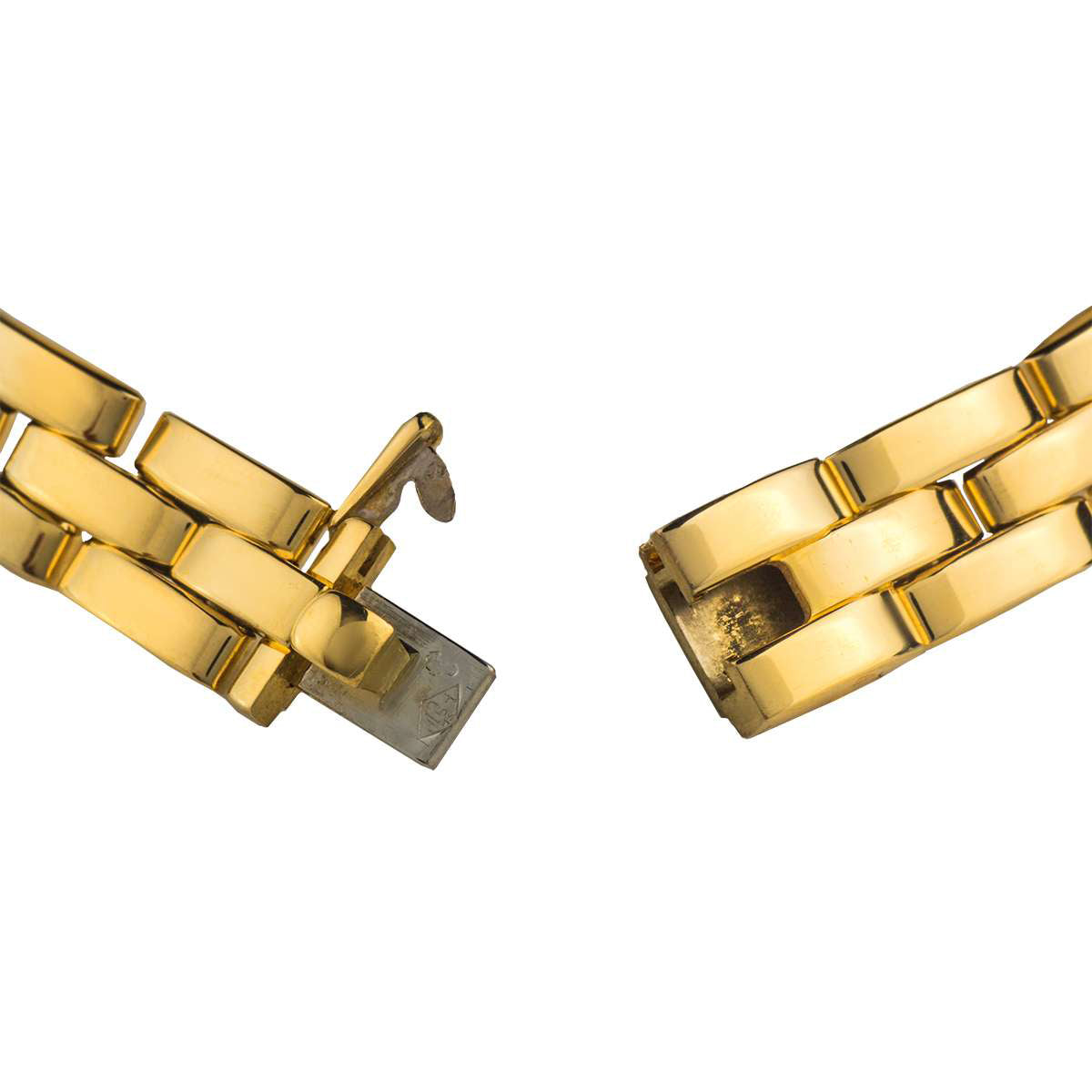KDY-B6030900 light gold three-row tank bracelet-3