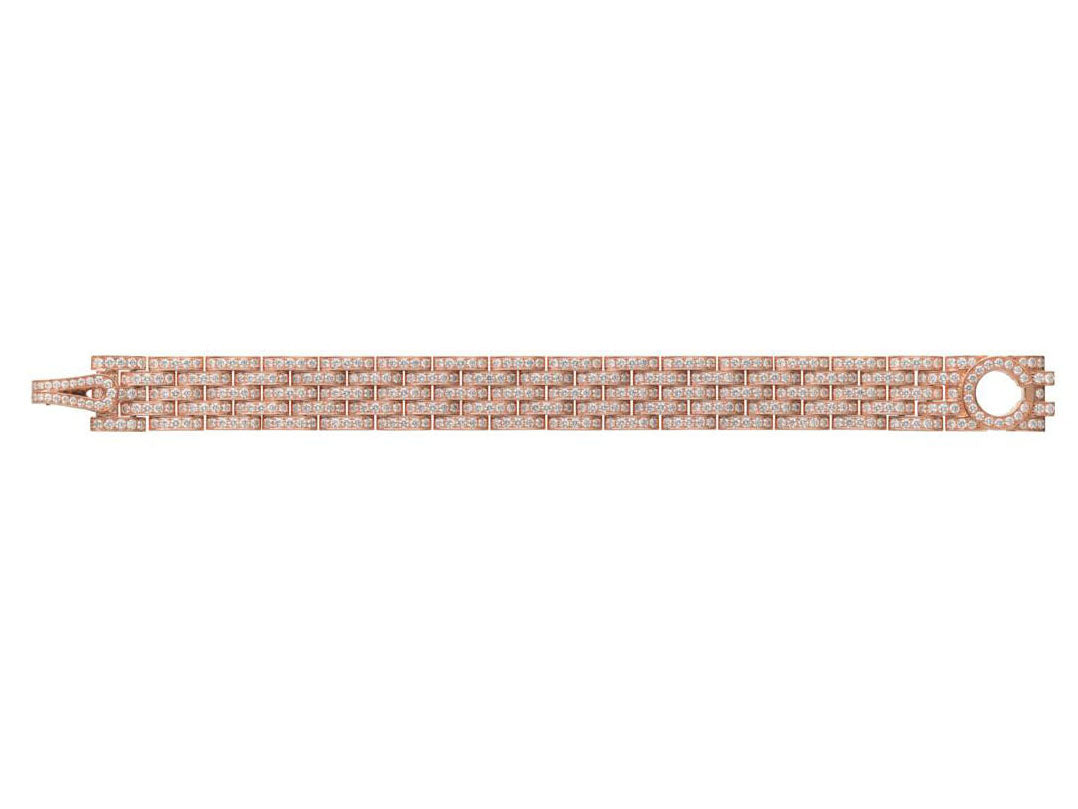 KDY-H6020116 five row tank bracelet