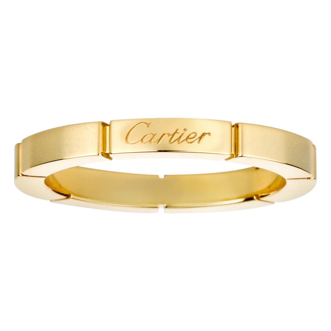 KDY-B4079800 2.5mm light gold tank ring