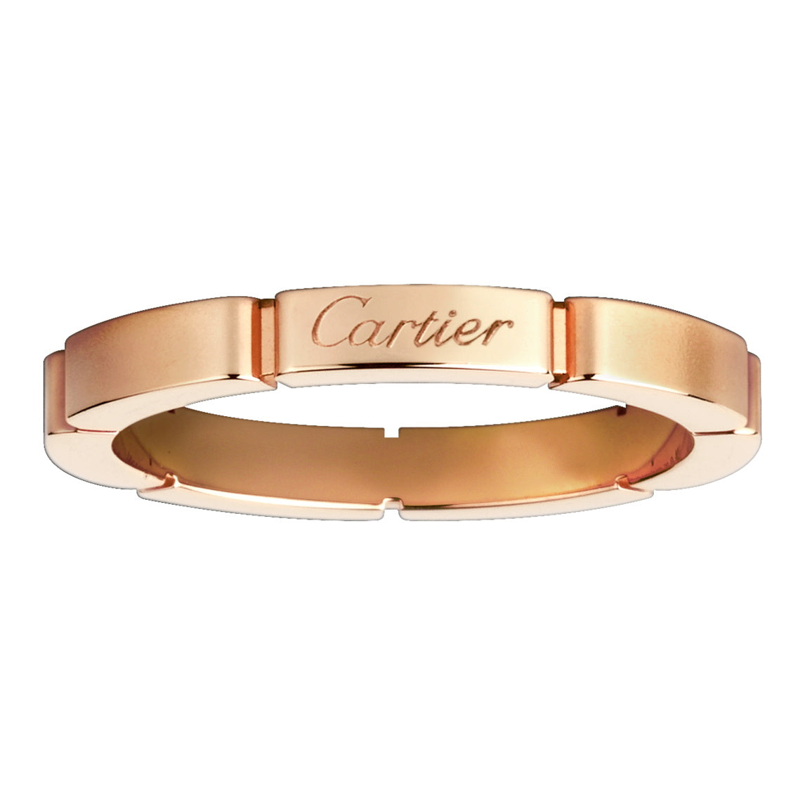KDY-B4079800 2.5mm light gold tank ring