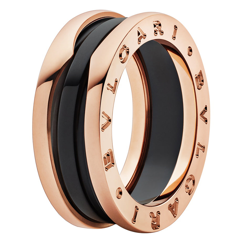 BGL-AN855964 narrow version spring ceramic ring, 2 circles small waist