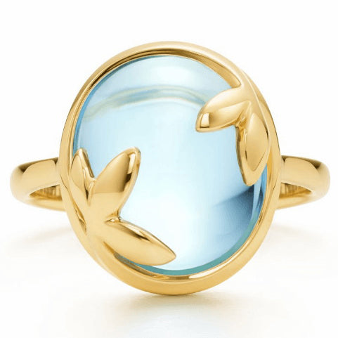 TIF23170466 Colorful Olive Leaf Ring 14#