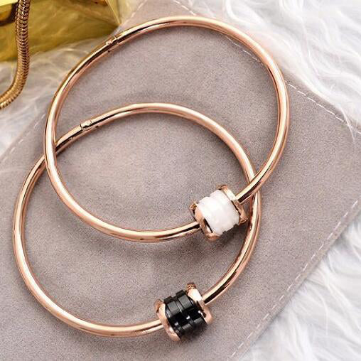 BGL-BR327298 shrapnel ceramic spring bracelet