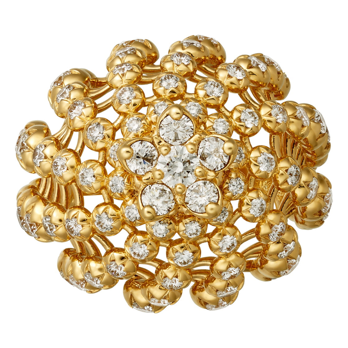 KDY-N4753500 cactus bead ring