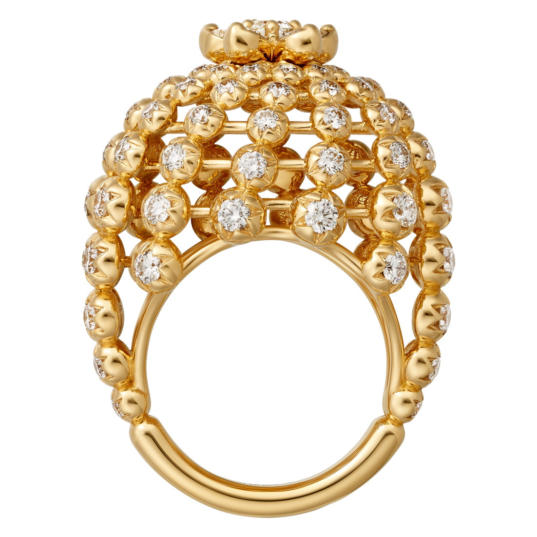 KDY-N4753500 cactus bead ring