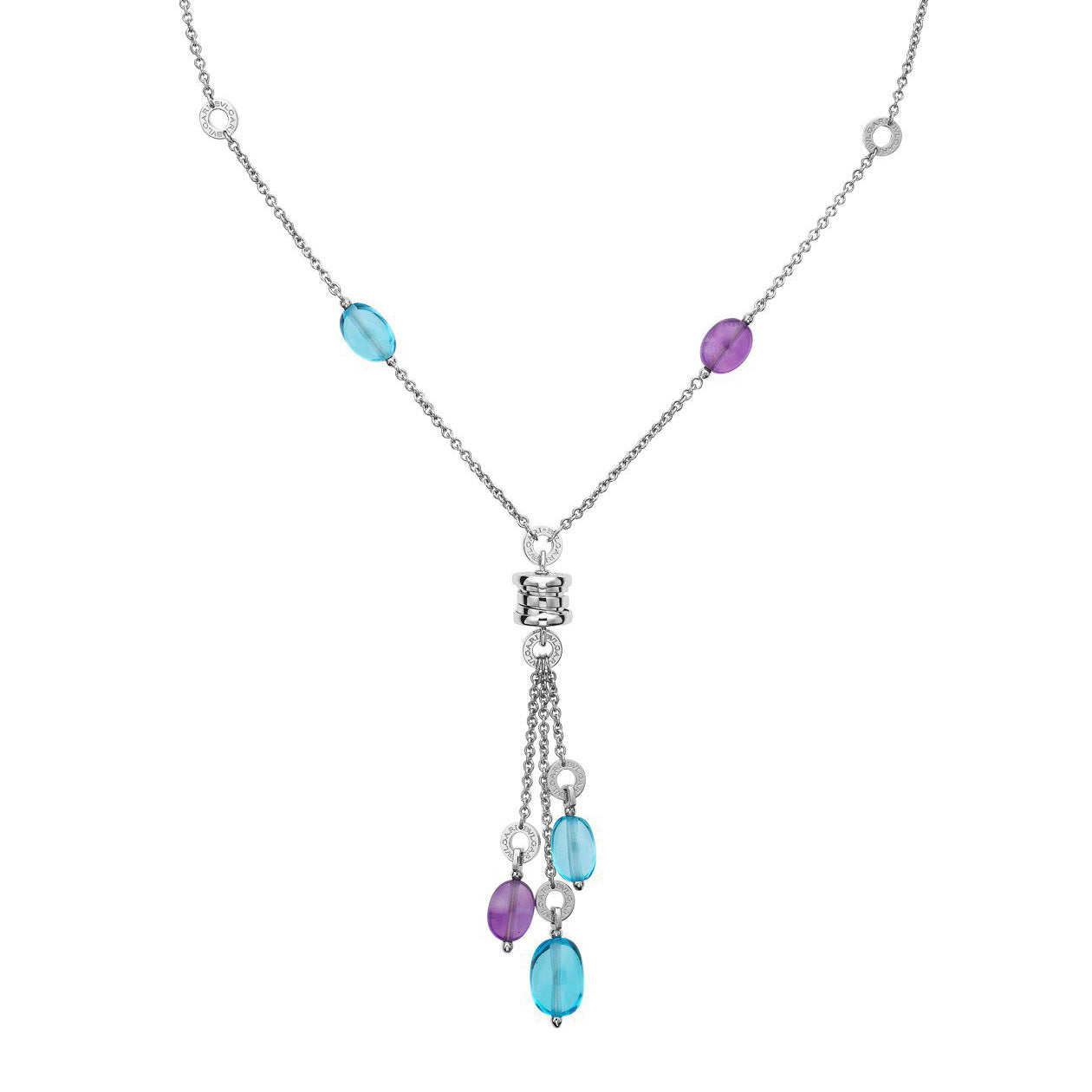 BGL343187-CL854509 small spring color treasure guest version necklace