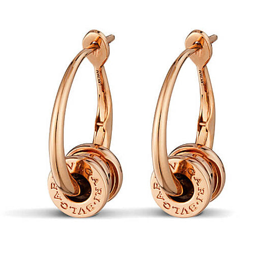 BGL-OR858259 light gold small spring earrings