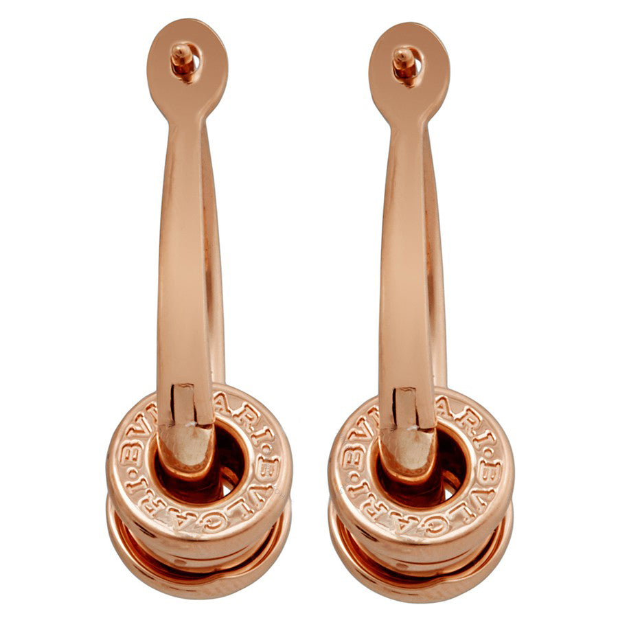 BGL-355007 small spring light gold earrings