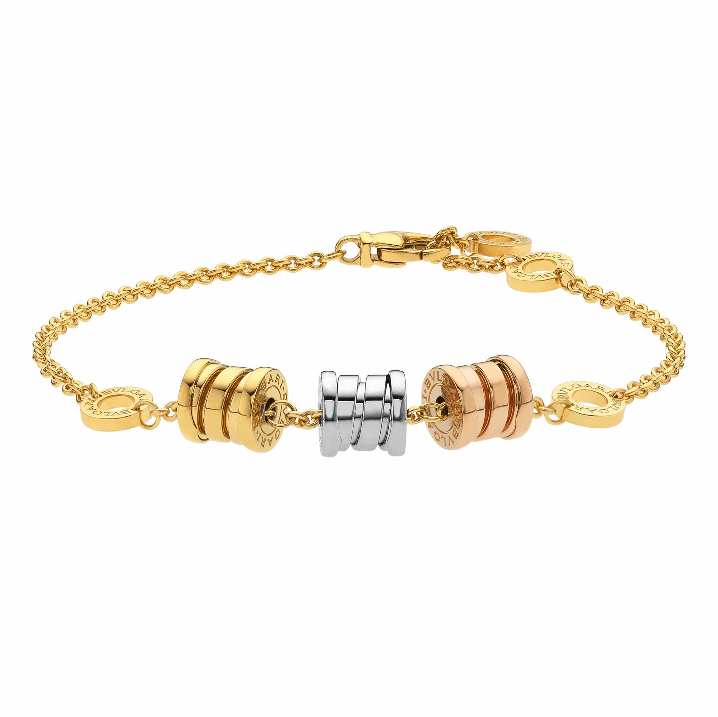 BGLBR853666 small spring three spring light gold guest version bracelet
