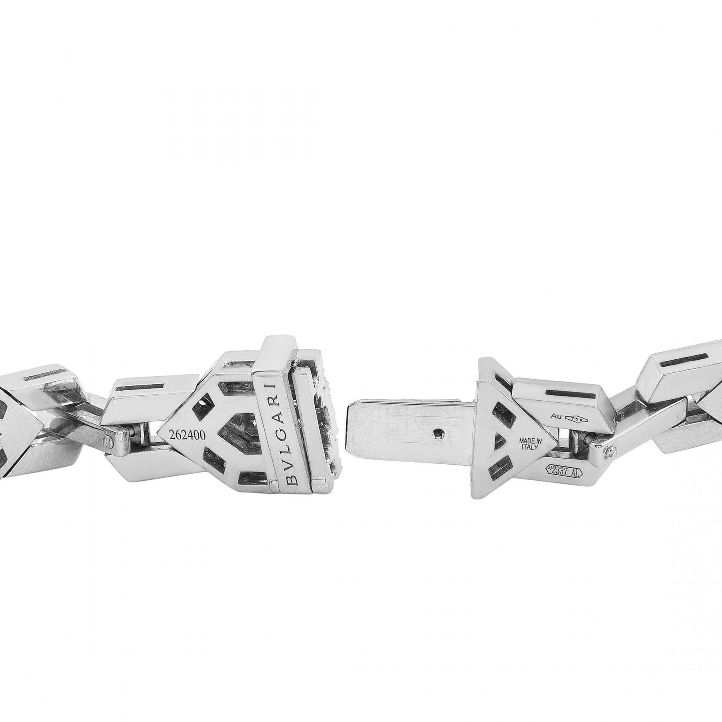 BGL-353843 snake honeycomb diamond necklace