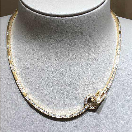 KDY-P5927060 several-shaped clip necklace