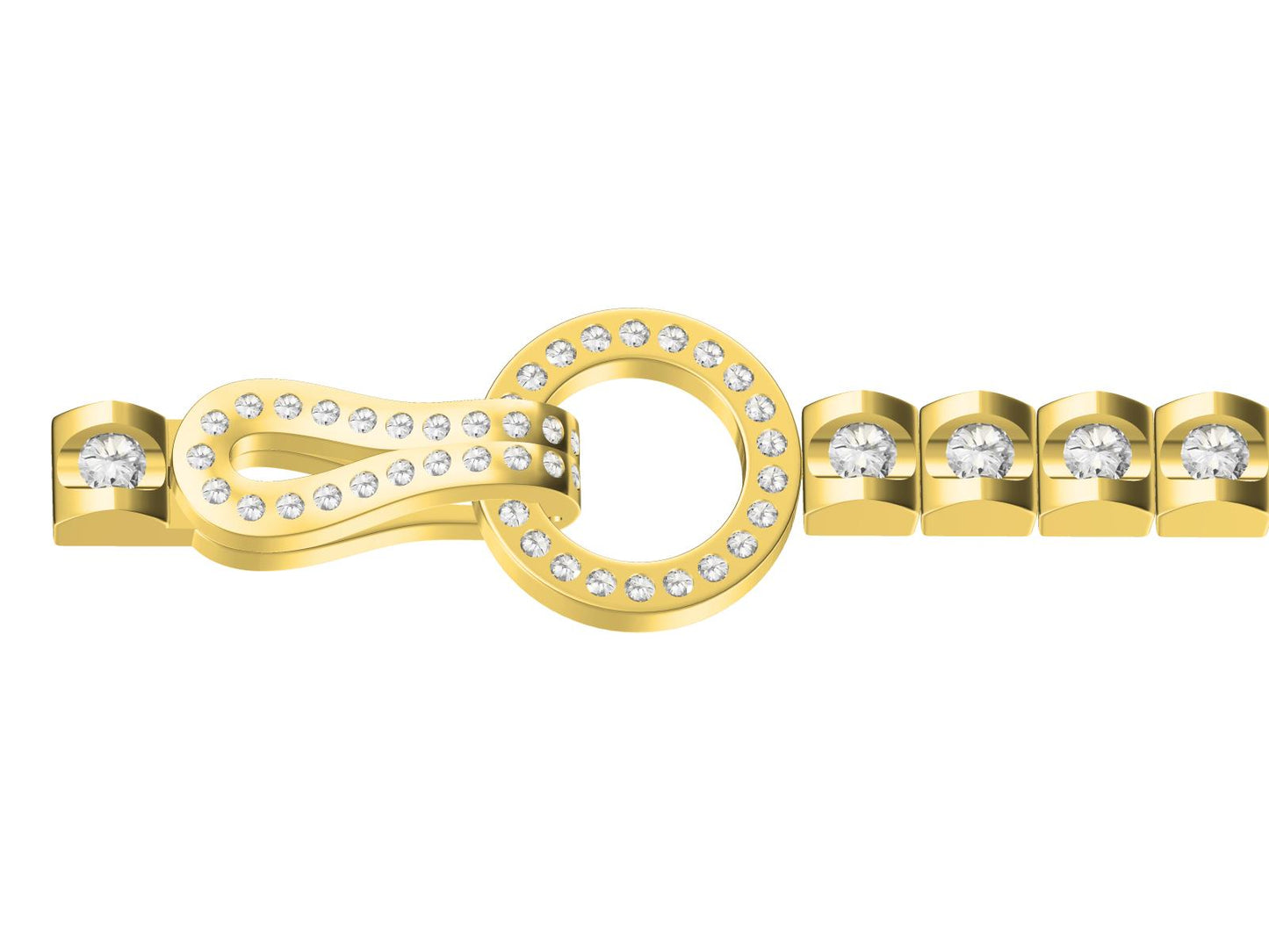 KDY-G5925854 shape clip bracelet