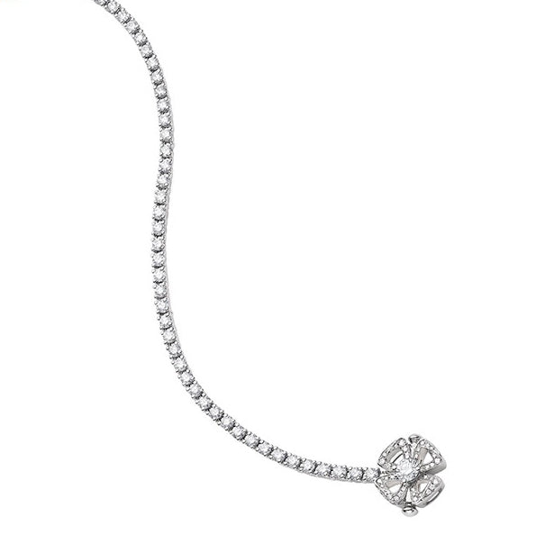 BGL-BR680479 triangle flower full diamond four-petal flower bracelet