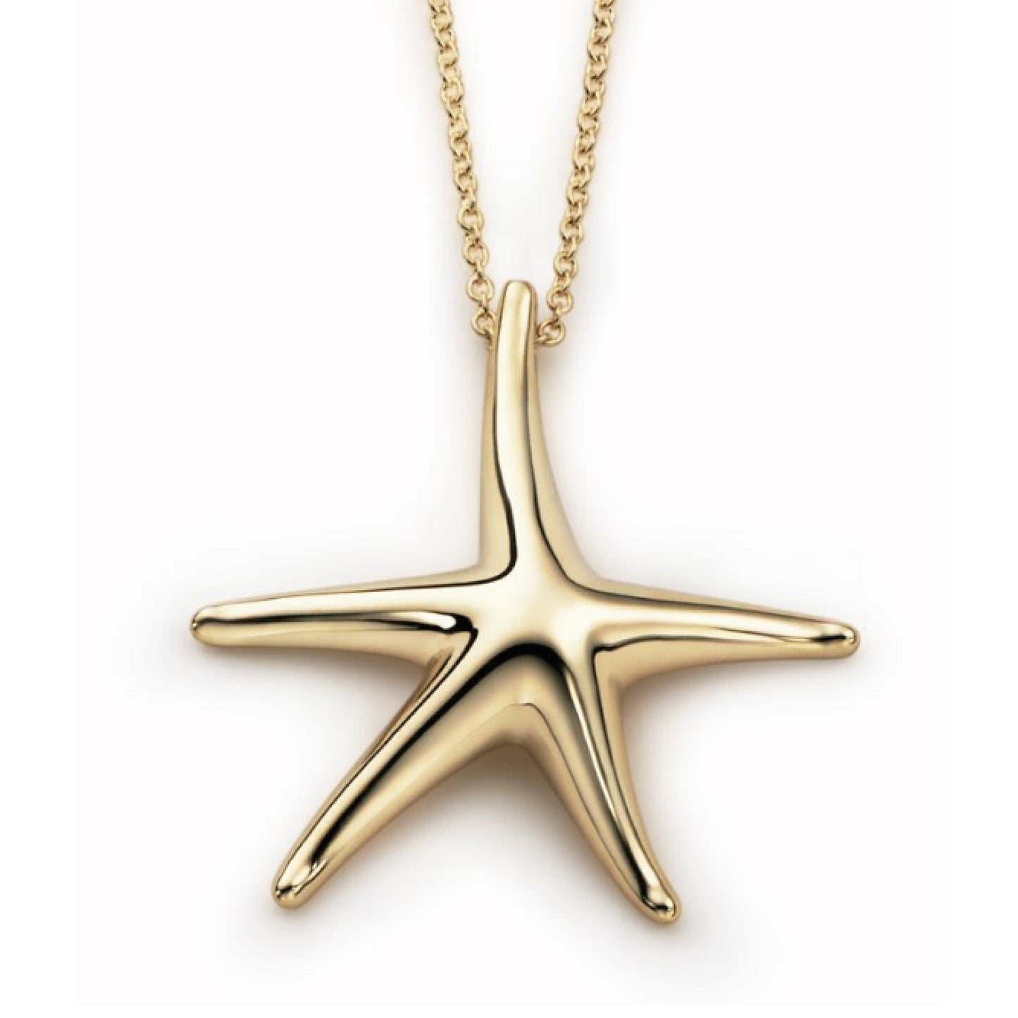 TIF21912836 light gold starfish pendant