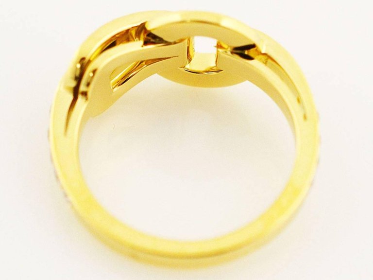 KDY-B4087700 full diamond clip ring