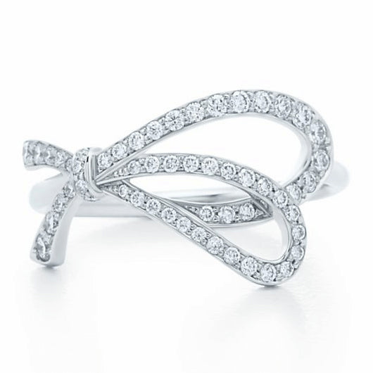 TIF9790370 bow full diamond ring