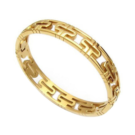 BGL-BR438108 Dazhong ring light gold bracelet