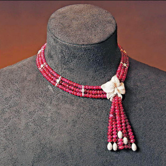 KDY-P4321883 flower necklace