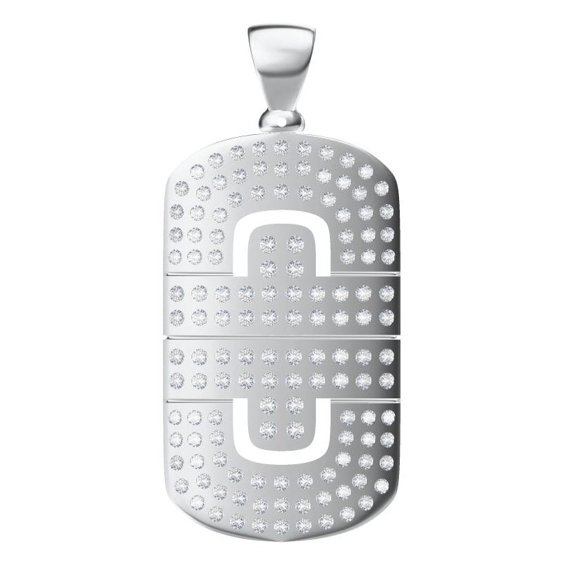 BGL-CL531502 diamond pendant with Chinese characters