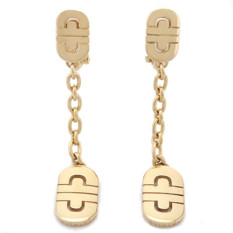BGL-OR308590 light gold medium length earrings