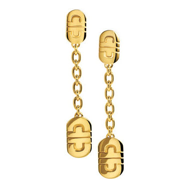BGL-OR308590 light gold medium length earrings