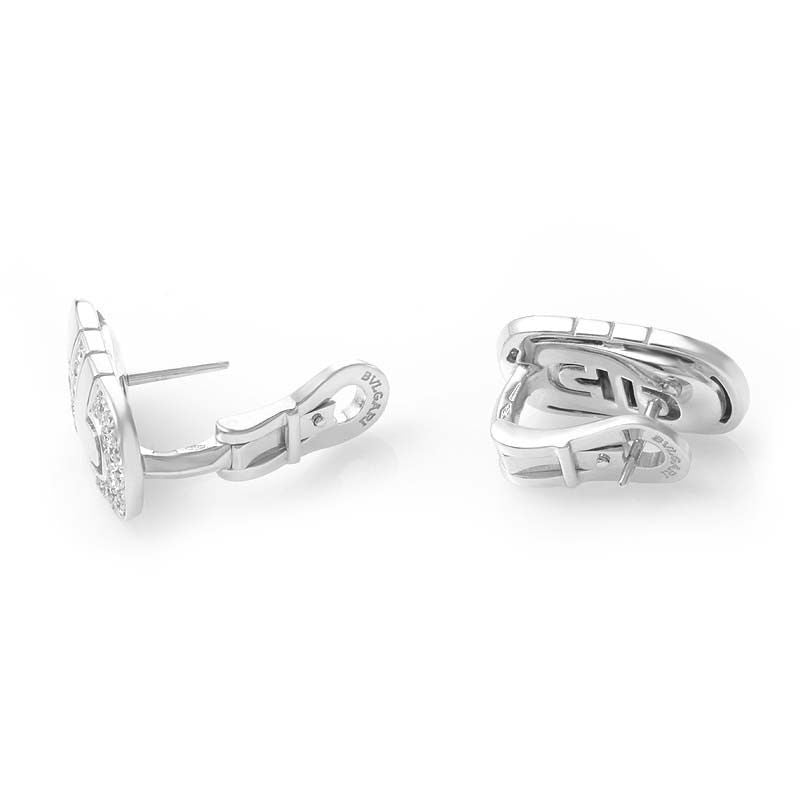 BGL-OR268537 half diamond Chinese character earrings