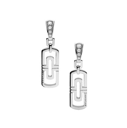 BGL-OR464222 Chinese character earring buckle set with diamonds