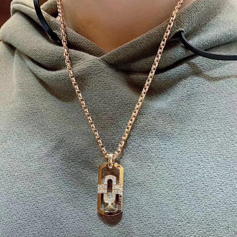 BGL-CL725138 small half diamond Chinese character pendant