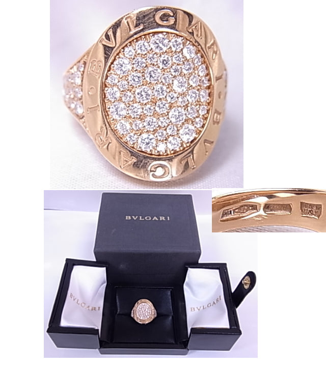BGL-AN854862 round cake dense stone ring