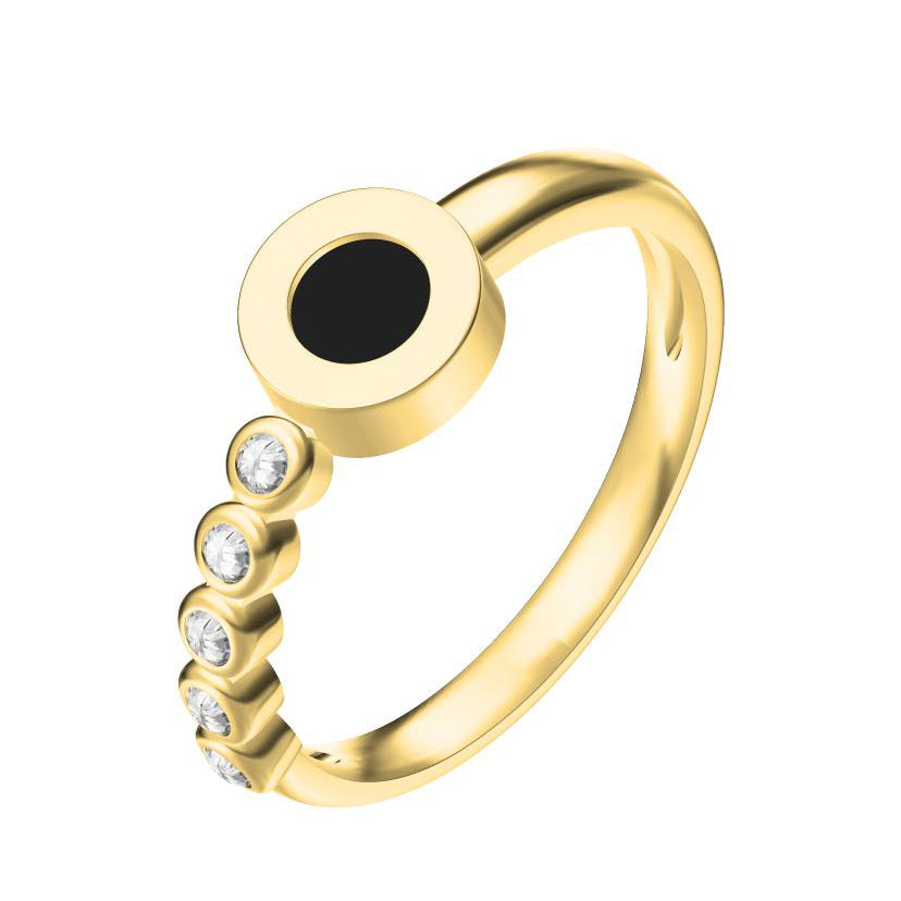 BGL-AN210376 disc car agate ring