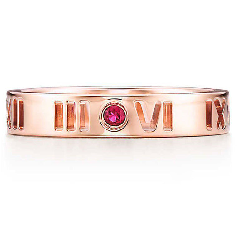 TIF6478779 single diamond hollow narrow ring