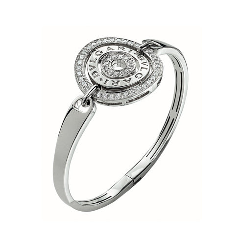 BGL-BR781046 half-set ring-in-ring hoop bracelet