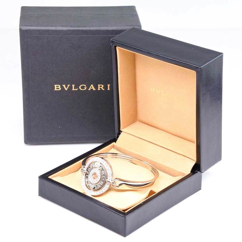 BGL-BR781046 half-set ring-in-ring hoop bracelet