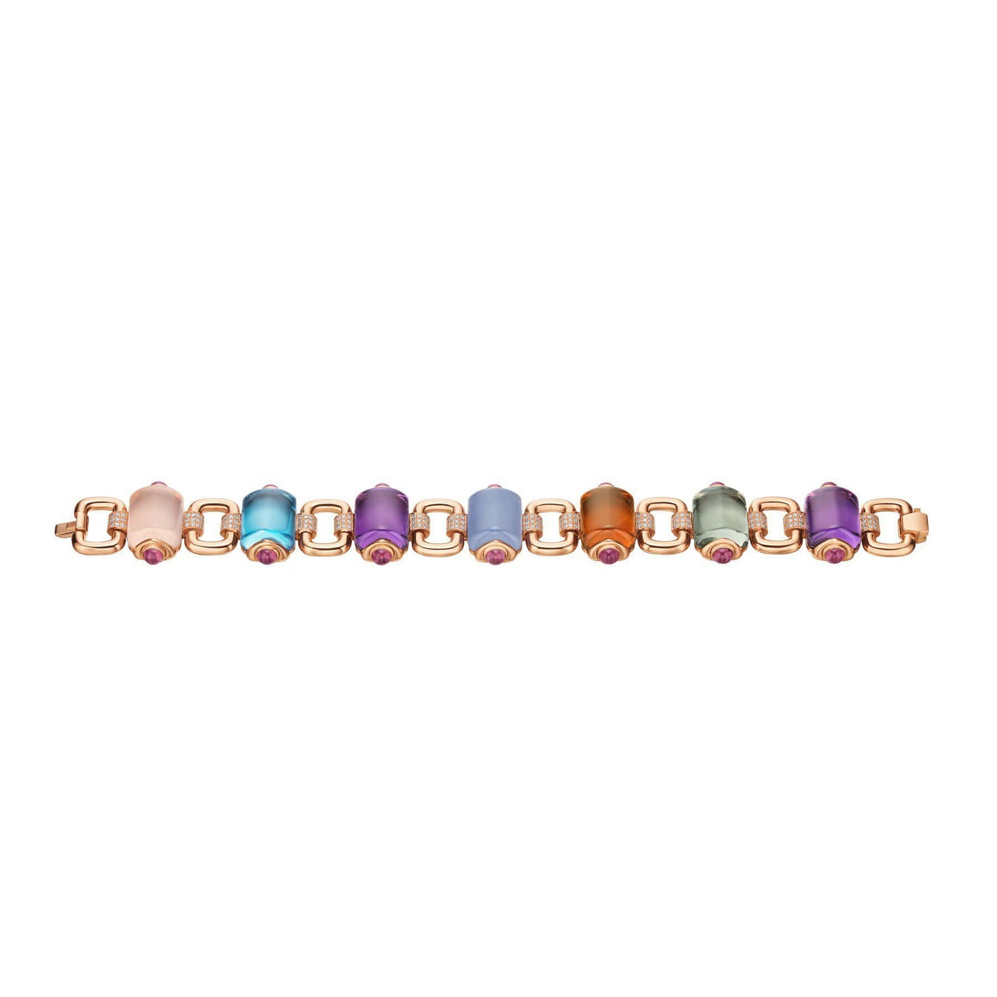 BGL-BR856891 peach tip colorful treasure bracelet