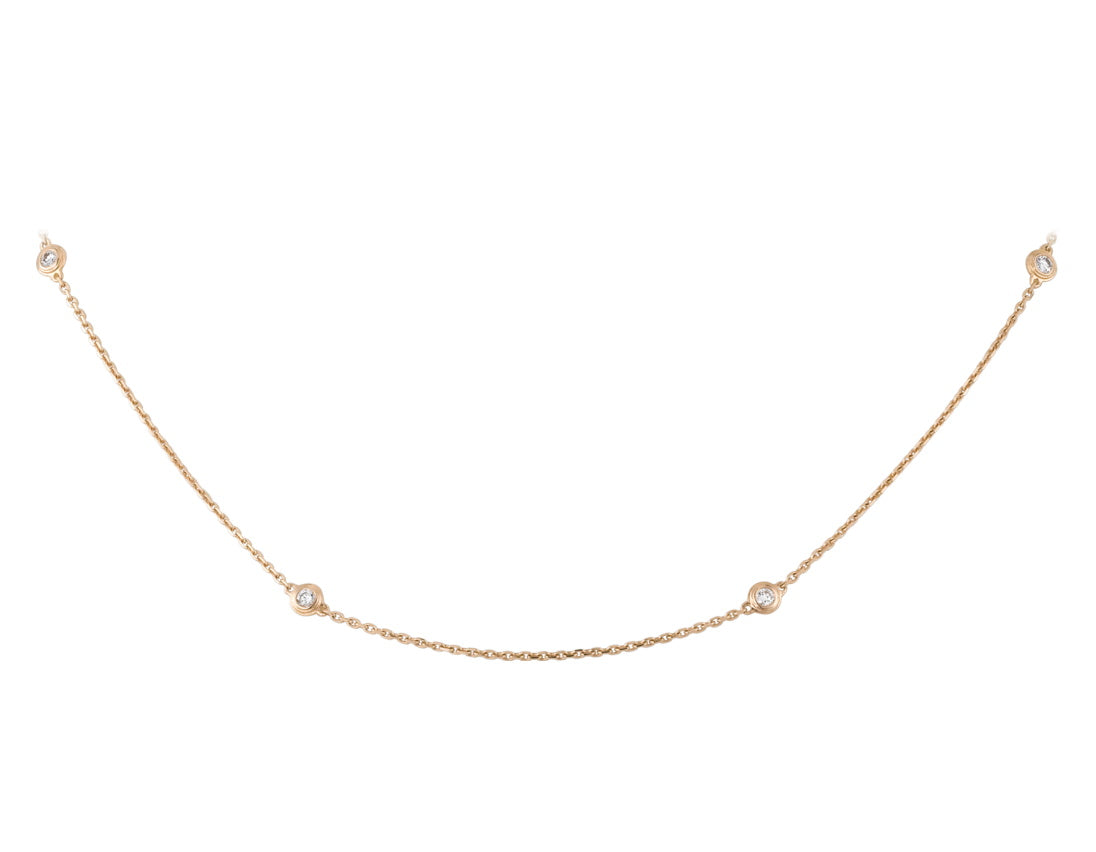 KDY-B7218700 blister bezel necklace