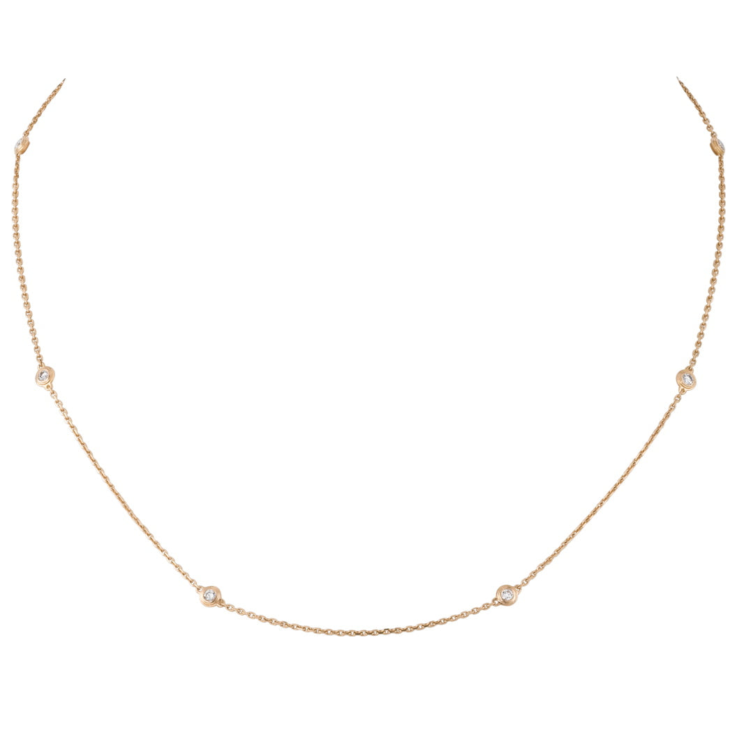 KDY-B7218700 blister bezel necklace