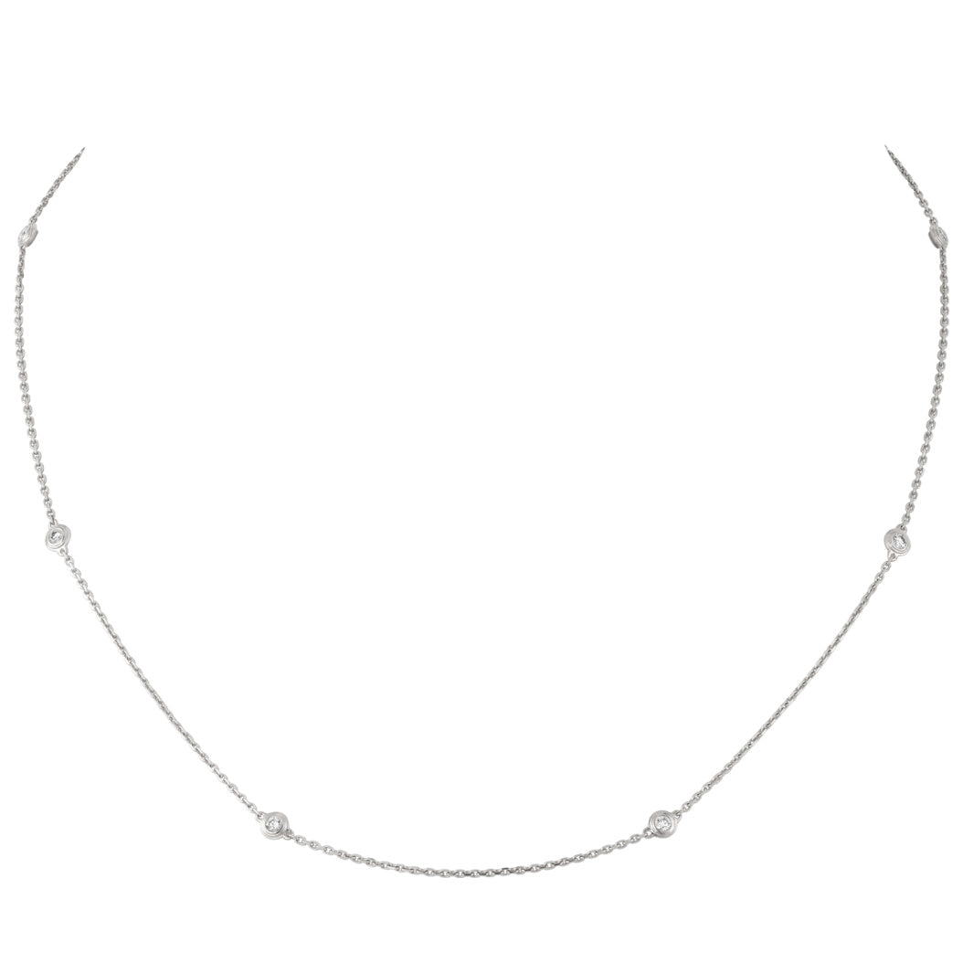KDY-B7218700 blister bezel necklace