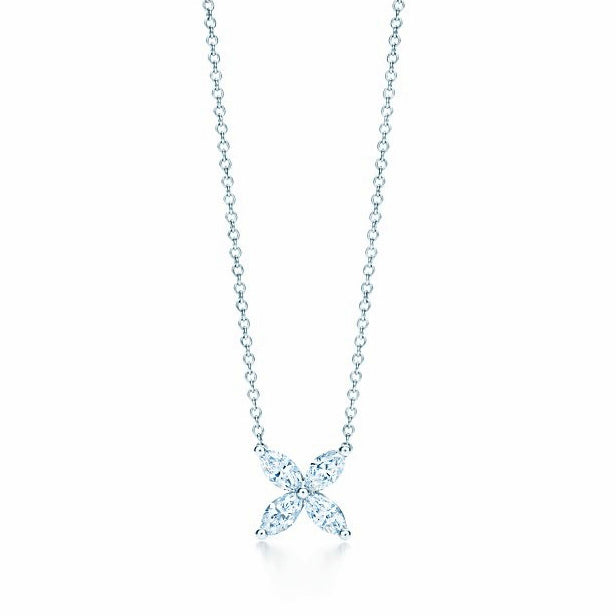 TIF92587228 Four-leaf horse eye bolt chain pendant customer version