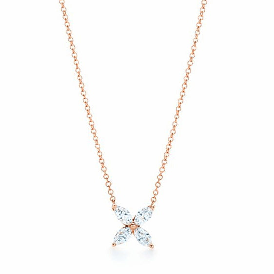 TIF92587228 Four-leaf horse eye bolt chain pendant customer version