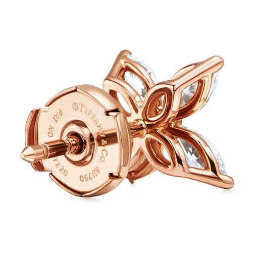 TIF79485333 four-leaf horse eye earrings