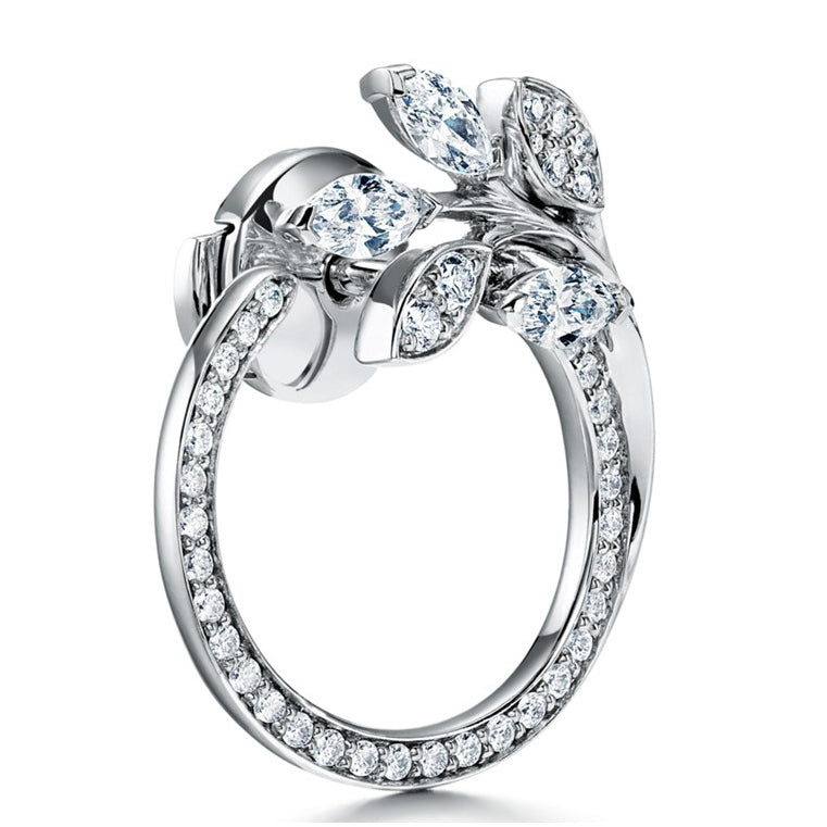 TIF39165825 ring marquise diamond vine stud earrings