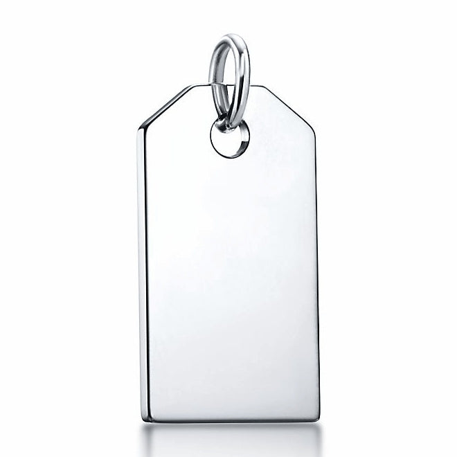 TIF41784009 guest version light gold tag pendant